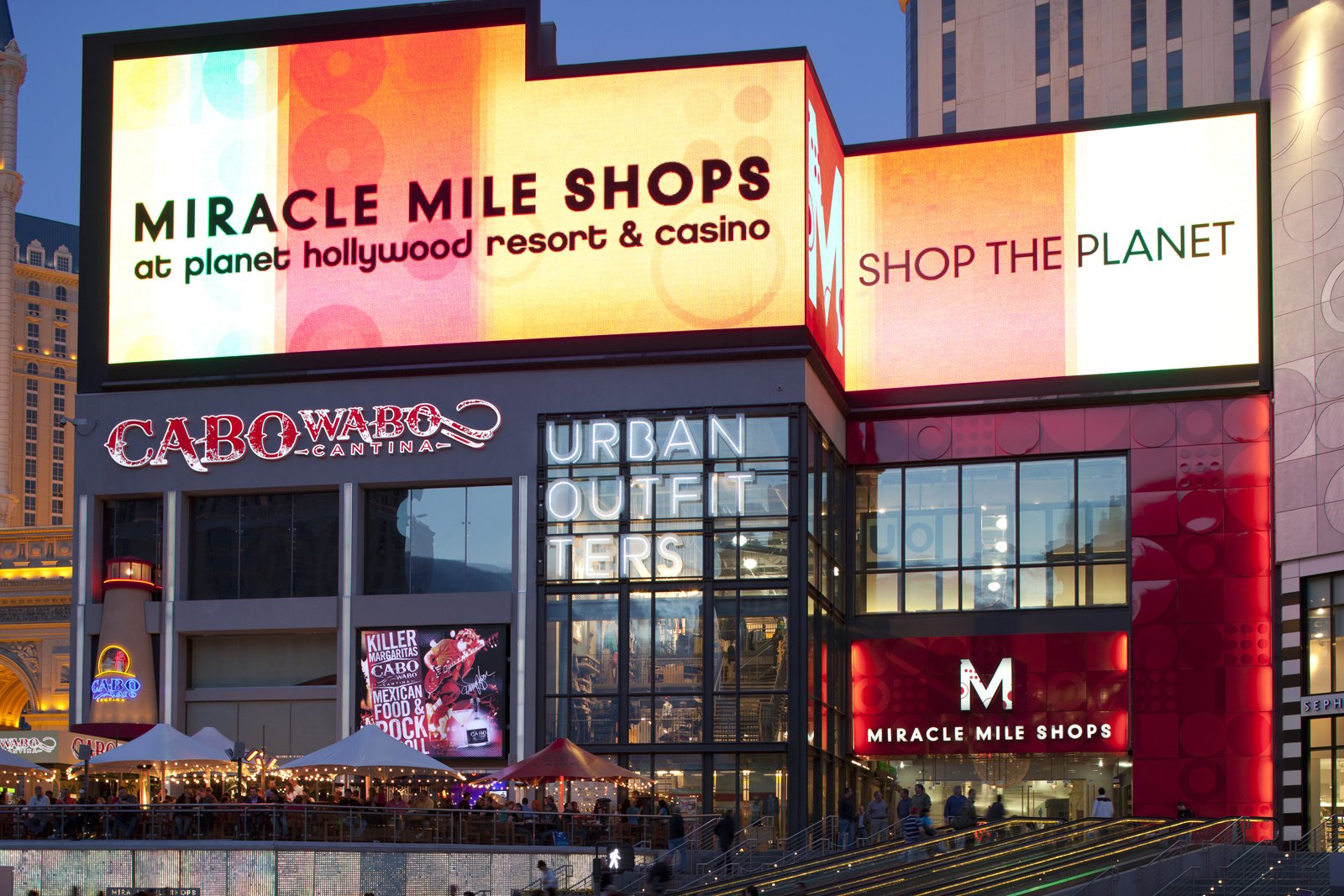 Miracle Mile Shops at Planet Hollywood Shopping in Las Vegas 