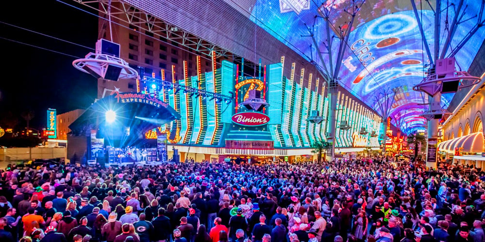 Check Out the Famed Fremont Street Experience in Las Vegas