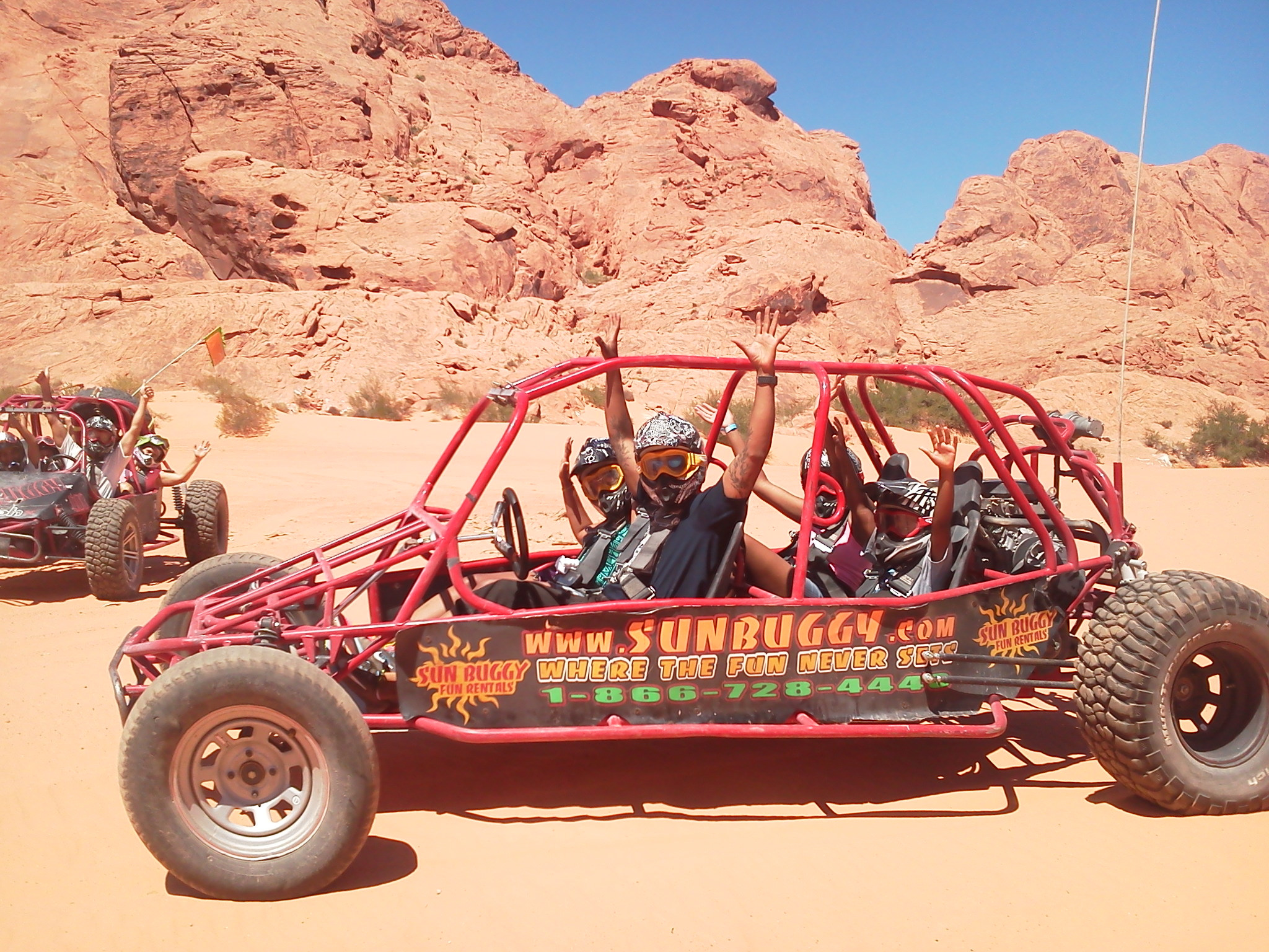 valley of fire dune buggy