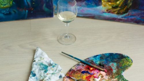 Where to “Wine and Paint” in Las Vegas
