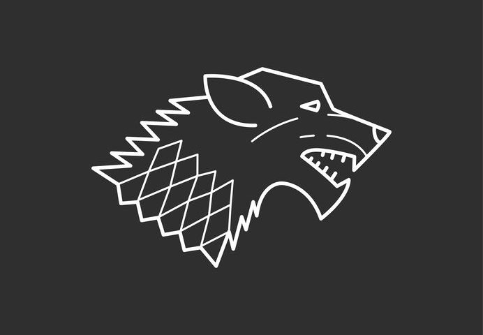 GOT Season 8 in Las Vegas wolf
