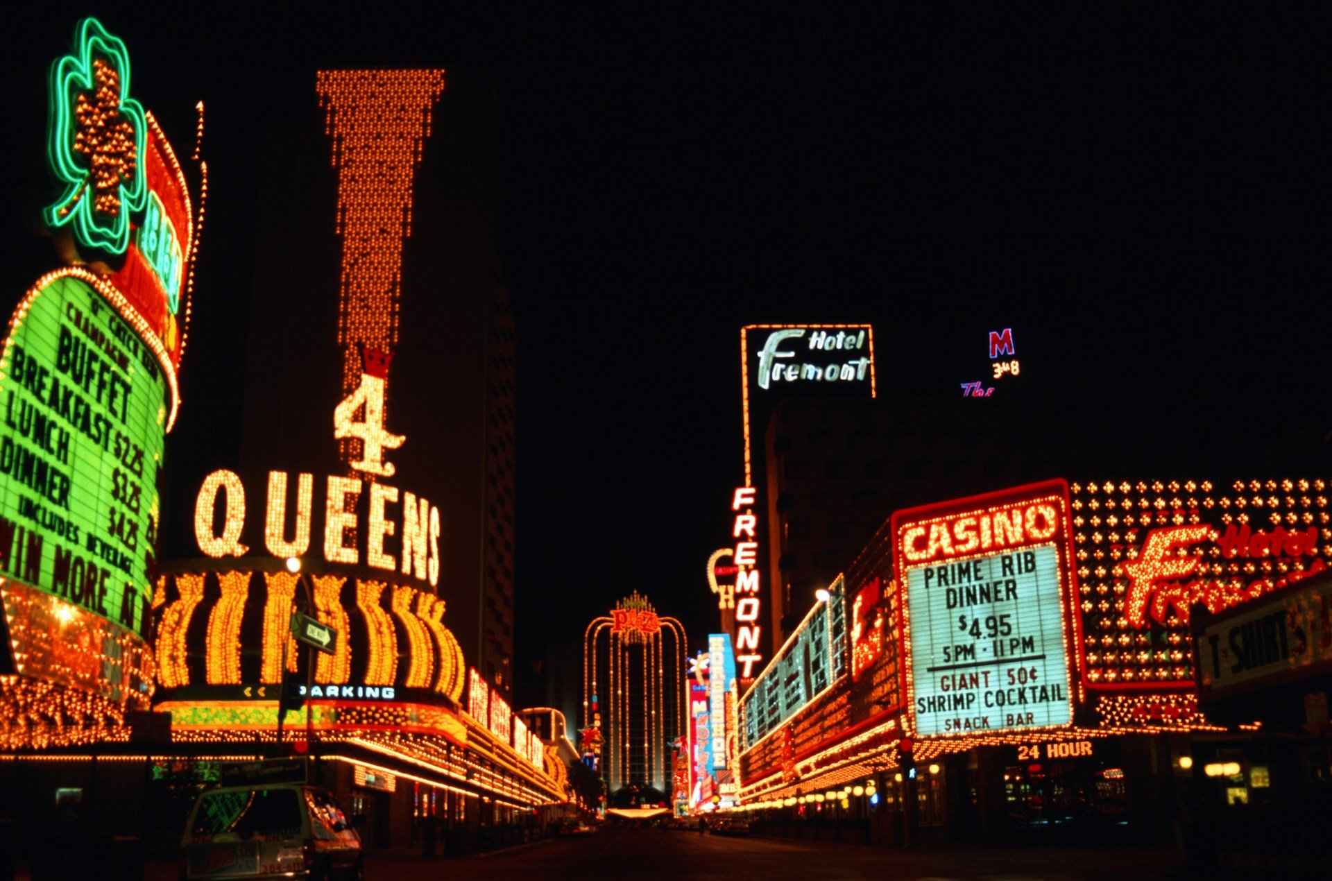fremont street lights show