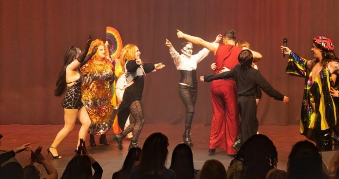 Working a Las Vegas Variety Show Into a Packed Strip Day
